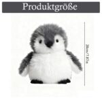 JcvPot Pinguin Kuscheltier, Weiches Stofftier Für Kinder Und Babys, Kuscheltier Pinguin - Image 7