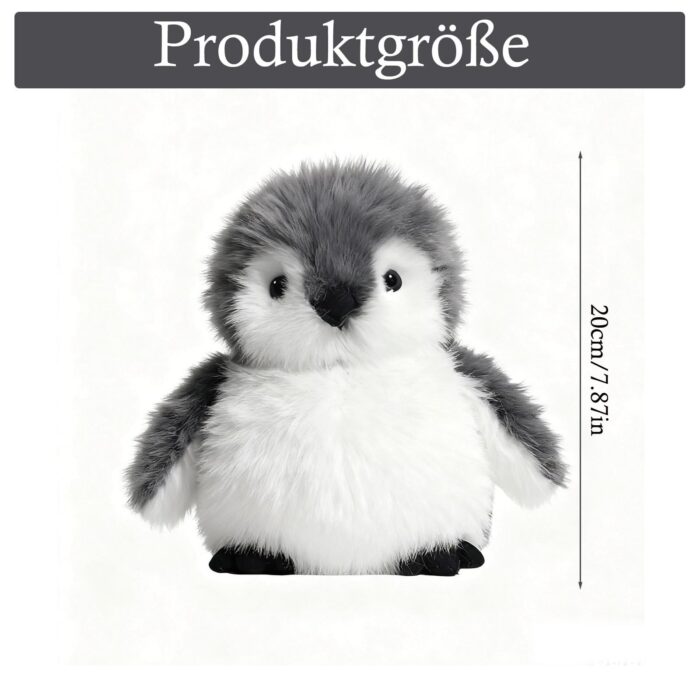JcvPot Pinguin Kuscheltier, Weiches Stofftier Für Kinder Und Babys, Kuscheltier Pinguin - Image 7