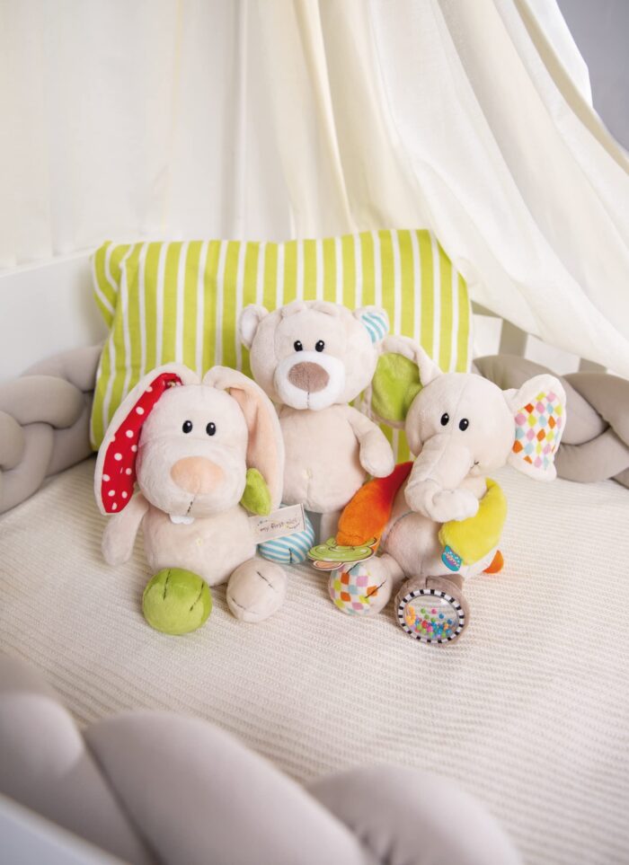 My First NICI Kuscheltier Bär Taps – Plüschtier Stofftier für Babys und Kleinkinder – Bild 2