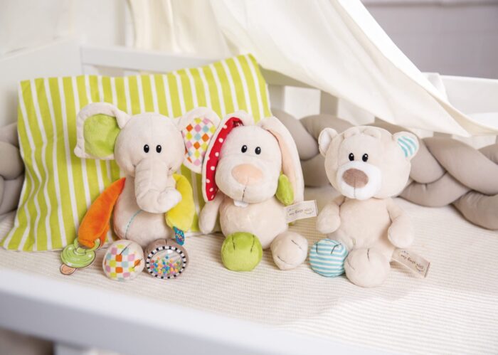My First NICI Kuscheltier Bär Taps – Plüschtier Stofftier für Babys und Kleinkinder – Bild 4