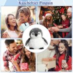 JcvPot Pinguin Kuscheltier, Weiches Stofftier Für Kinder Und Babys, Kuscheltier Pinguin - Image 2